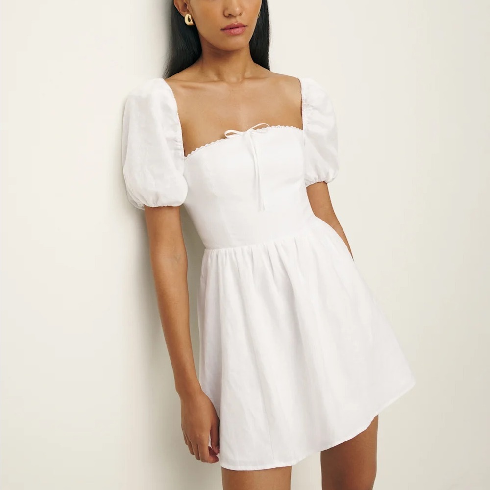 Reformation Malvina Linen Dress